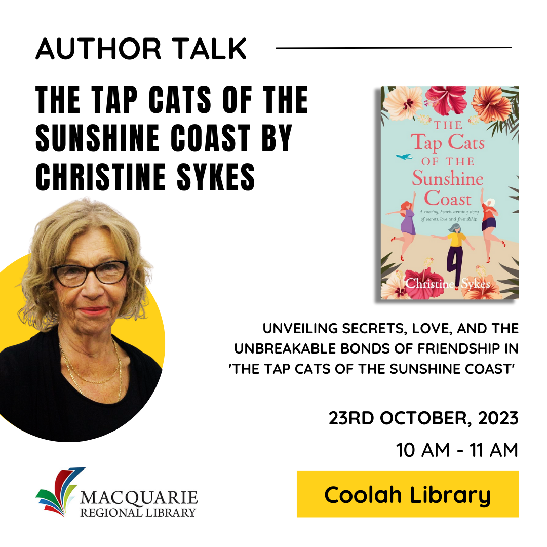 Author talk Christine Sykes banner Coolah