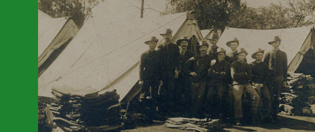 World War I Army Camp at Dubbo Showground, 1915