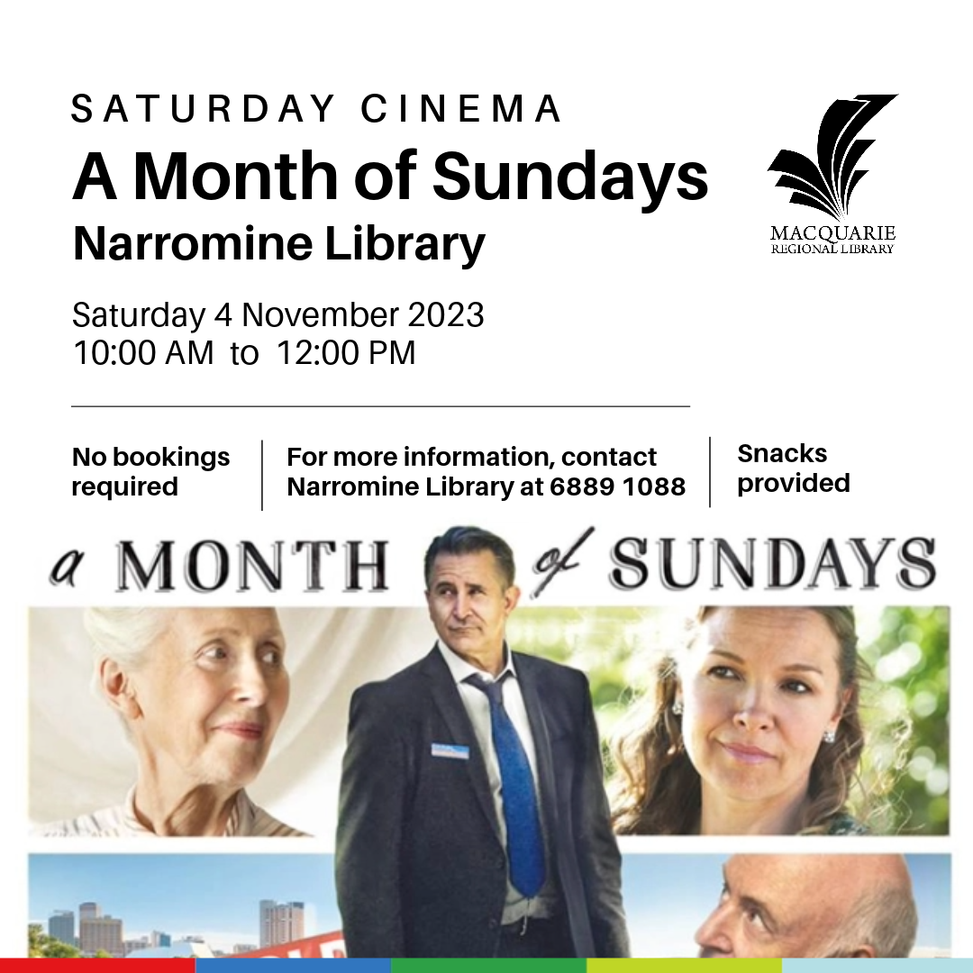 Saturday Cinema @ Narromine Library